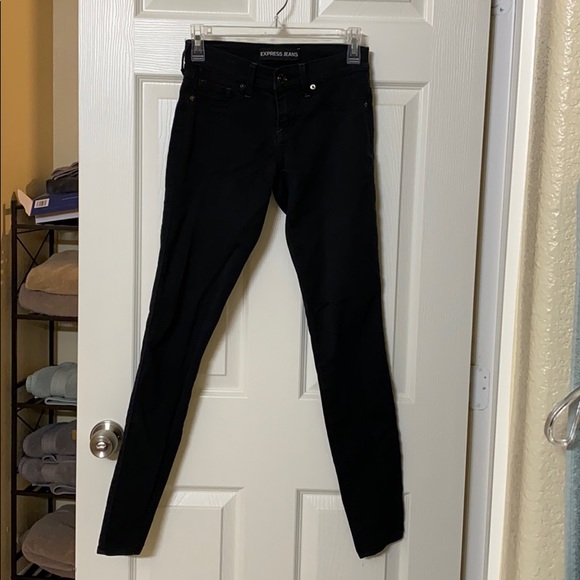 Express Pants - *SOLD*Express Jean Leggings Black Size 0R